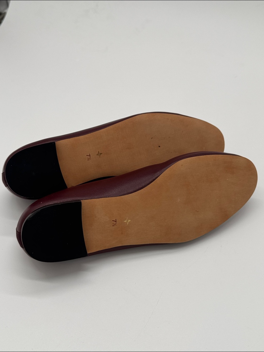 TUCKERNUCK SHOES
Oxblood Leather Nina Flats - Picture 8 of 8